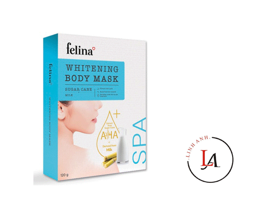 Mặt nạ Felina ủ trắng da mặt và toàn thân 120g